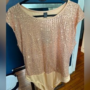 Sequined bodysuit